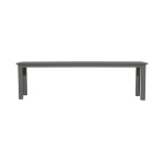 Plantation Key - Outdoor Dining Bench - Granite - Image 3