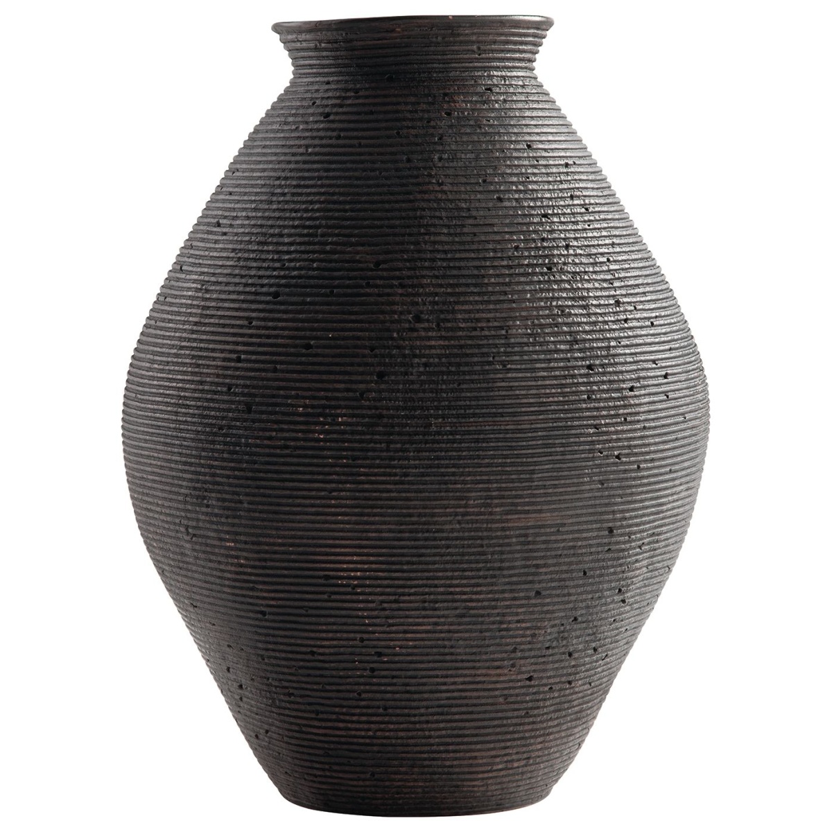 0dbae5767cae040c55c19929f22cb8a7 Hannela - Vase - Large - Antique Brown - Image 1