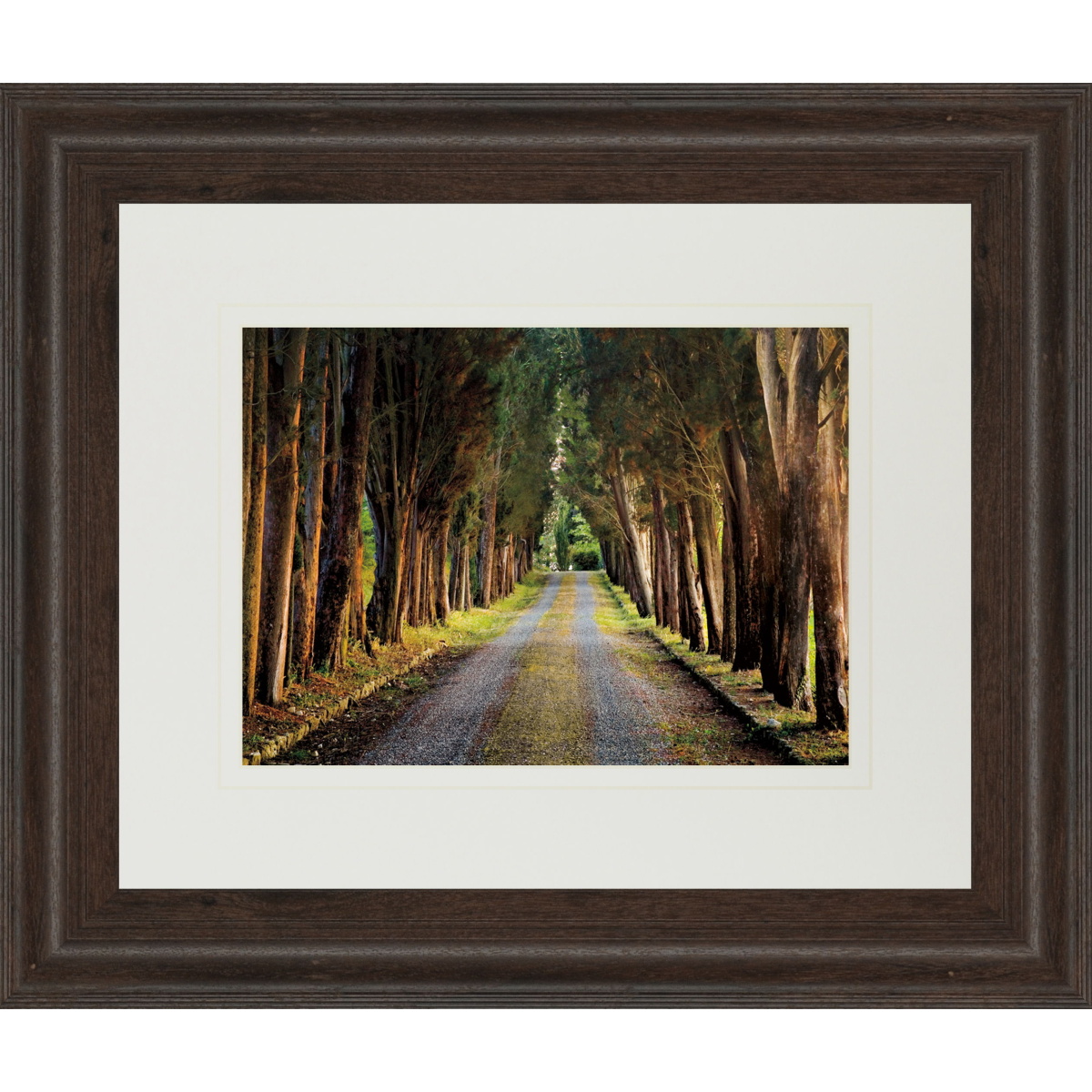 0eb038d3d633ac1f55330920c0d2e26c Tree Tunnel By Michael Tunnel And Mossy Oak Native Living - Framed Print Wall Art - Green - Image 1