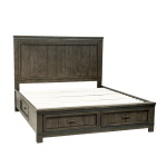 Thornwood Hills - King Two Sided Storage Bed - Dark Gray - Image 3
