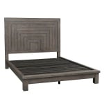 Modern Farmhouse - California King Platform Bed - Gray - Image 3