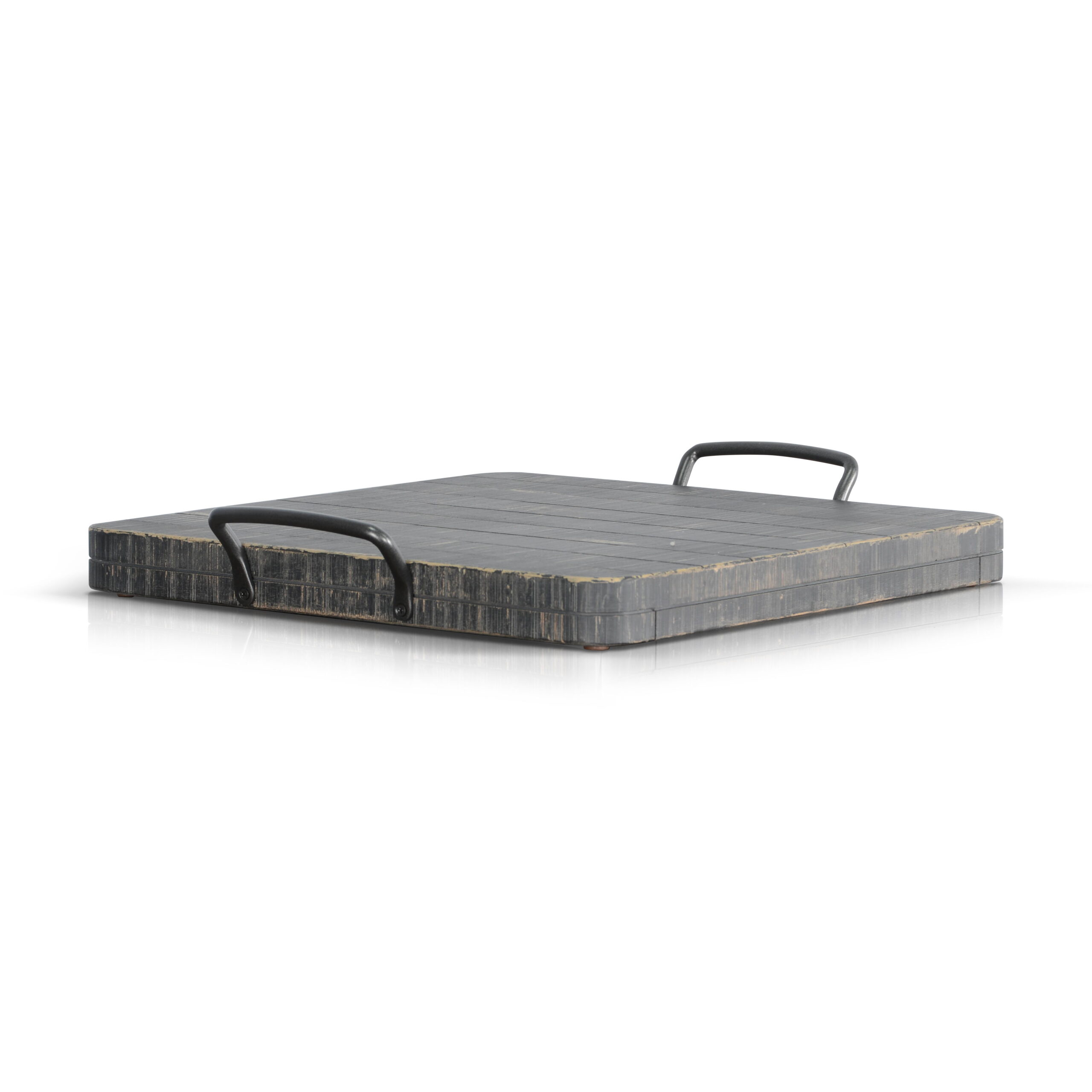 Marina - Ottoman Tray - Black Sand