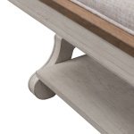 Farmhouse Reimagined - Bed Bench - White - Image 8