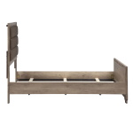 Sun Valley - Full Upholstered Bed - Light Brown - Image 4