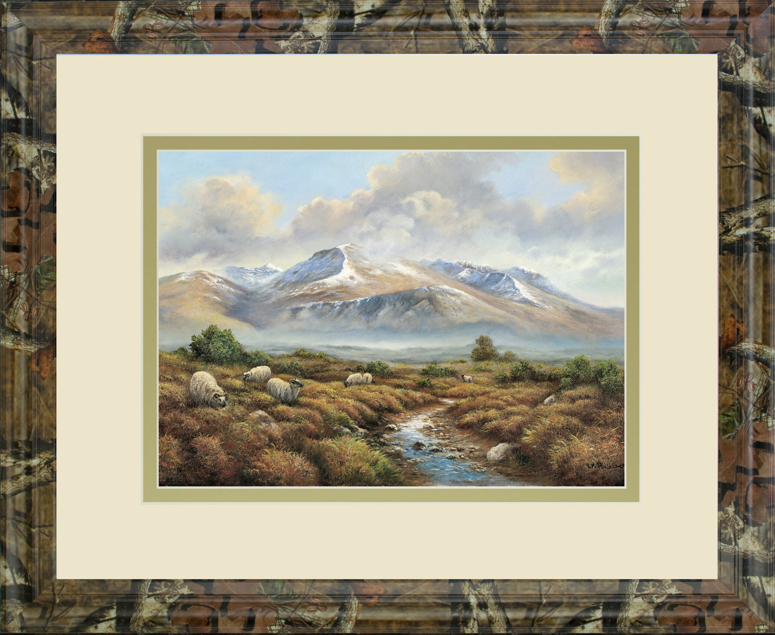 Ben Nevis By Wendy Reeves - Wall Art - Light Brown