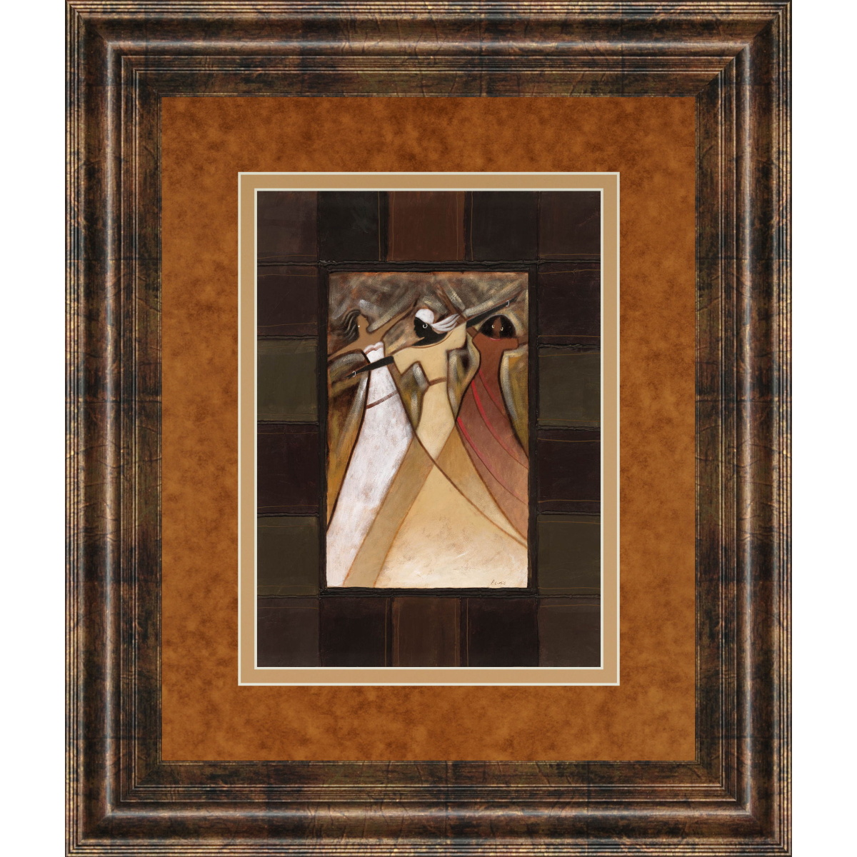 36e922cfa92d59a58922f2536d36eeb8 Divine Grace I By Rob Hefferan - Framed Print Wall Art - Light Brown - Image 1