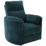 Radius - Power Swivel Glider Recliner - Peacock - Image 2