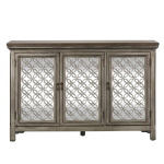 Westridge - 3 Door Accent Cabinet - Light Brown - Image 2