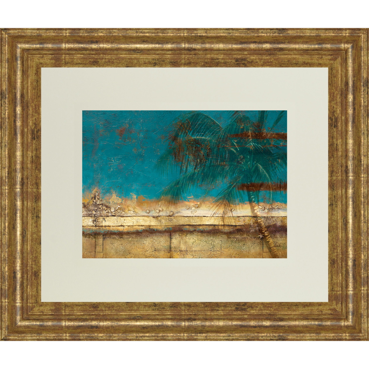 40caf92edac20b569fa4bcd08d0d589c Sea Landscapes By Patricia Pinto - Framed Print Wall Art - Blue - Image 1