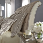 Abbey Park - California King Sleigh Bed - White - Image 5