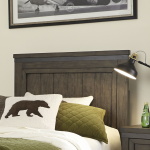 Thornwood Hills - Full Panel Headboard - Dark Gray
