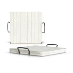 Marina - Ottoman Tray - White Sand - Image 3