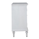 French Quarter - 2 Door Accent Cabinet - White - Image 3