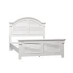Summer House - King Panel Bed - White - Image 3