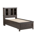 Thornwood Hills - Twin Bookcase Bed - Dark Gray - Image 3
