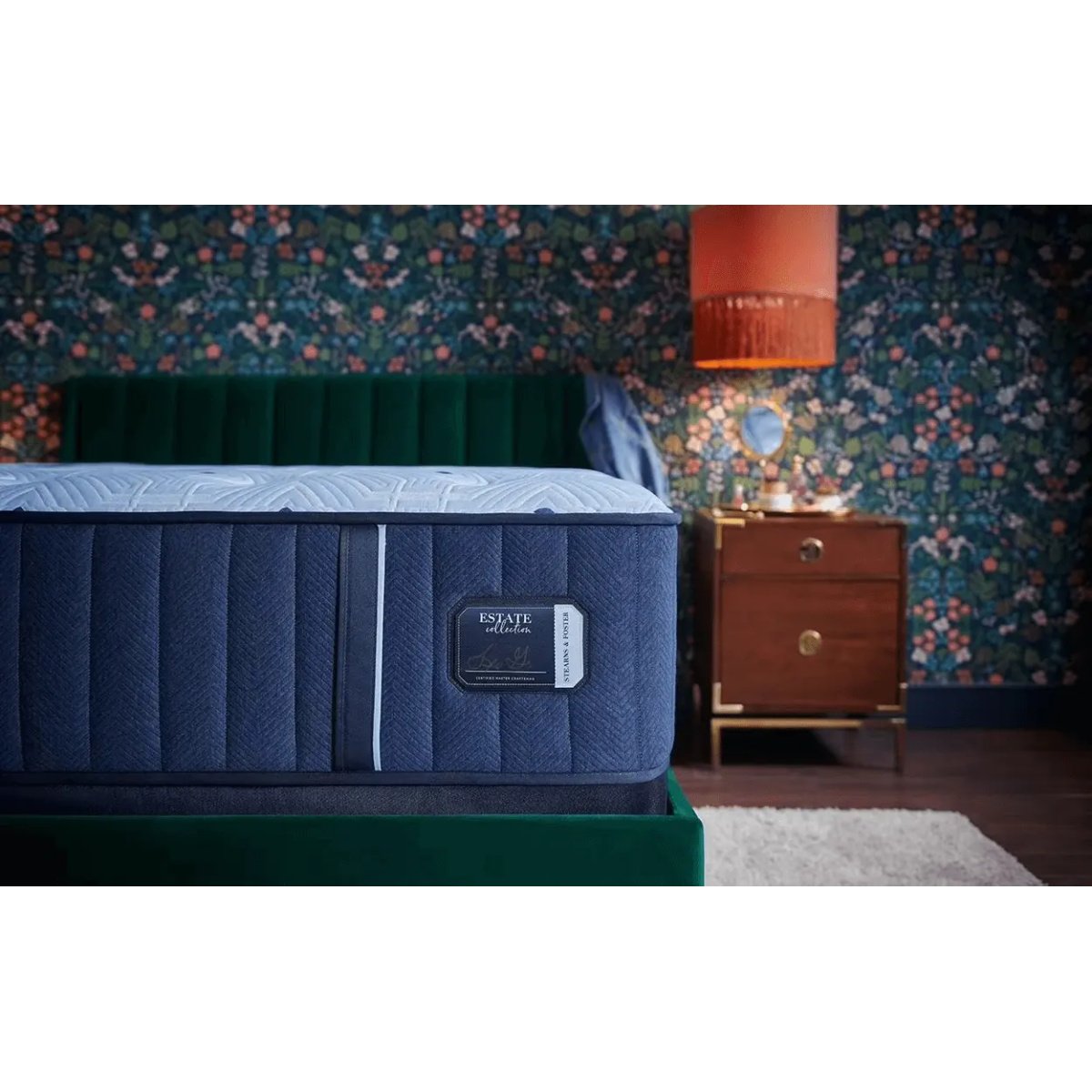 Stearns & Foster Lux Estate Firm Euro Pillow Top Mattress Euro Top Back Sleeper 13