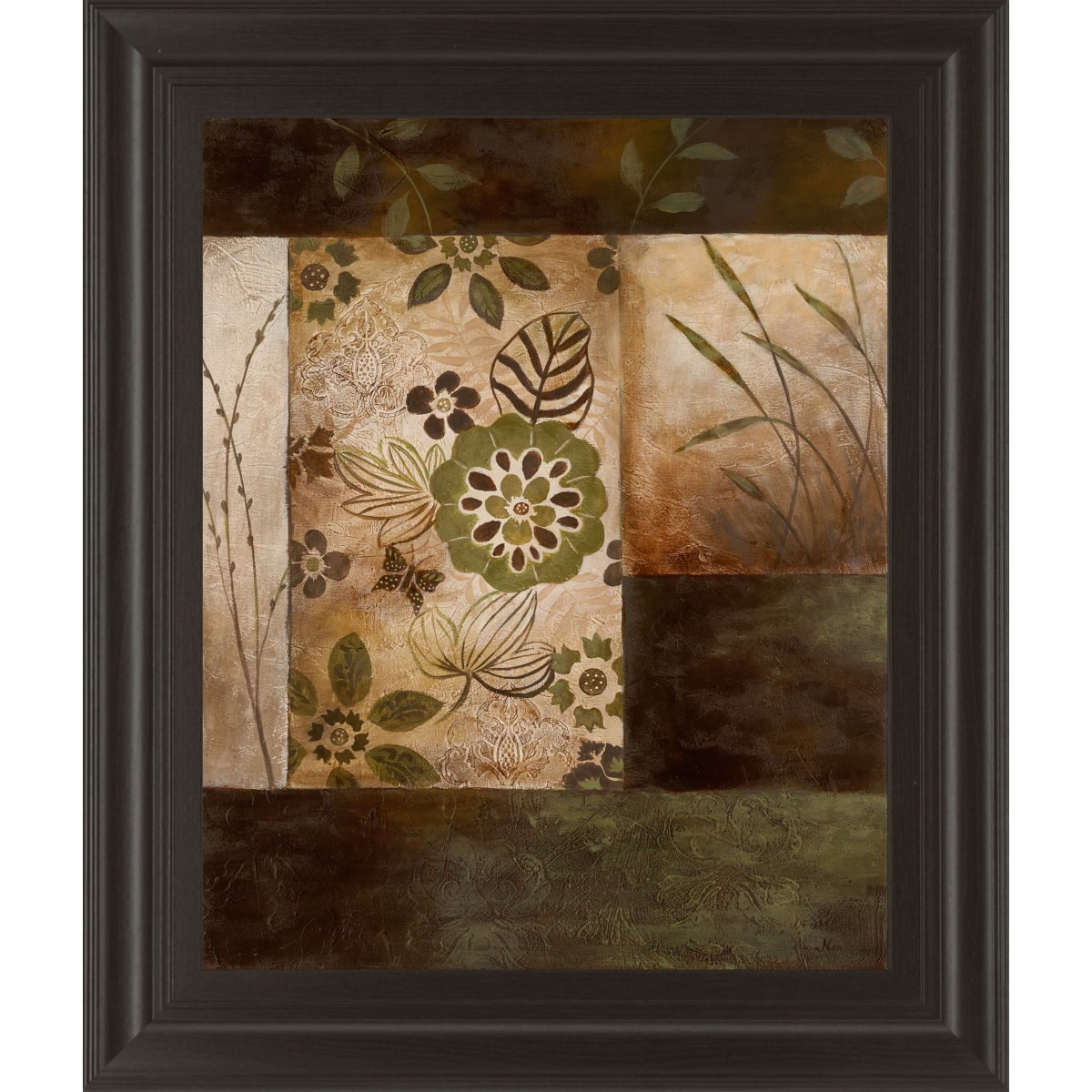 4a5018aa5aed29139f3943da9a0863f0 Evening Forest I By Nan - Framed Print Wall Art - Light Brown - Image 1