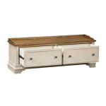 Morgan Creek - Storage Hall Bench - White - Image 3
