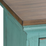 Kensington - 3 Door Accent Cabinet - Blue - Image 5