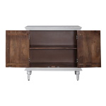 French Quarter - 2 Door Accent Cabinet - White - Image 6