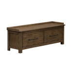 Sonoma Road - Storage Hall Bench - Light Brown - Image 3