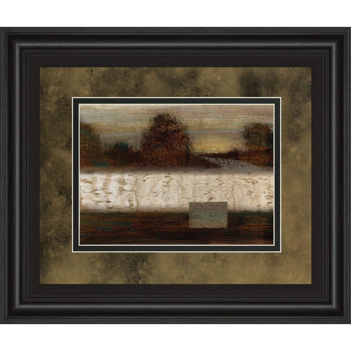 5ebc4f15633b9a9d6c88a78a377de03f Secluded Forest By Roxi Gray - Framed Print Wall Art - Dark Brown - Image 1
