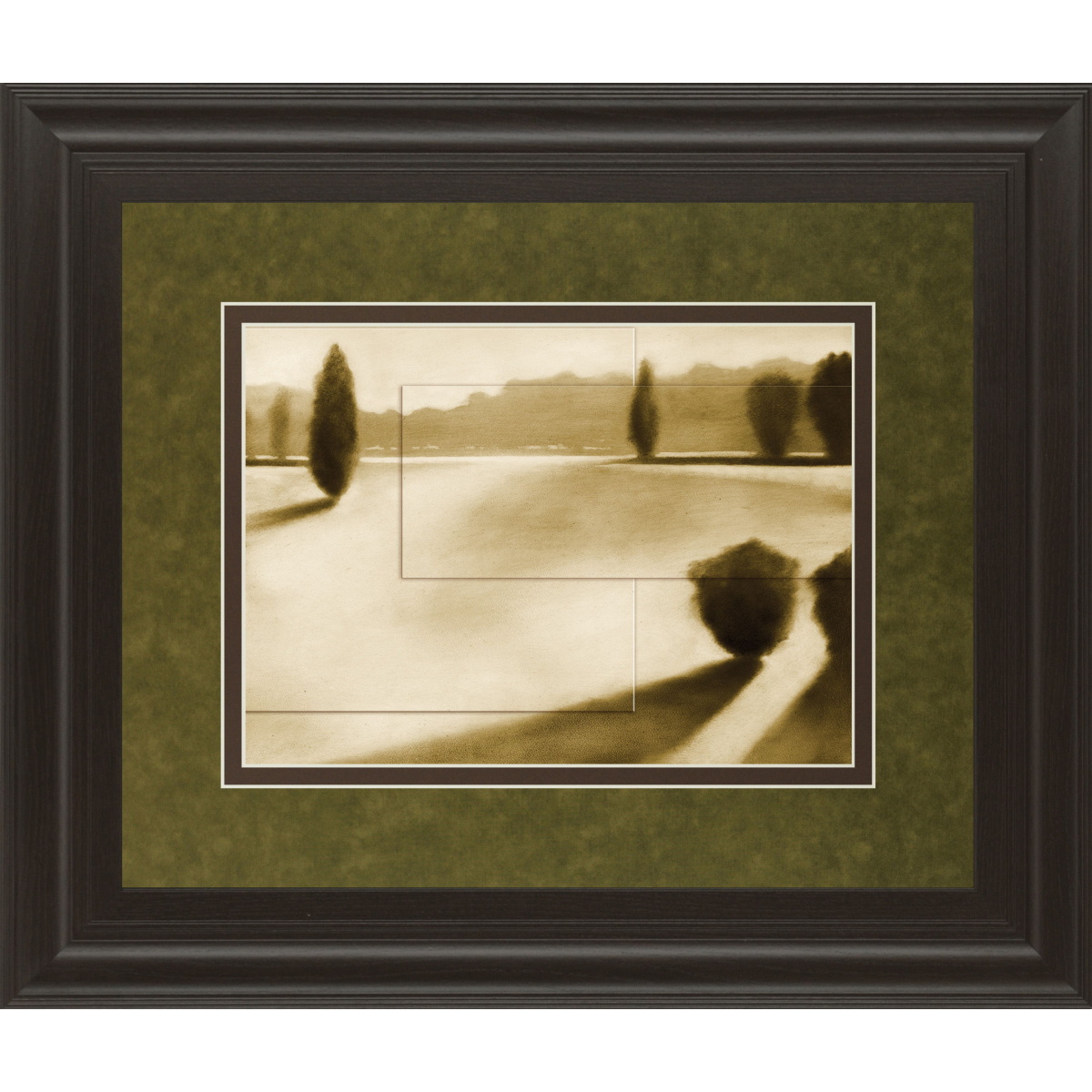 683d48733d3ce638c5c25d60b6d37b6b Cyprus Eclipse Il By Brent Collins - Framed Print Wall Art - Green - Image 1