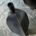 Rhaveney - Vase (Set of 3) - Small - Black - Image 4