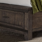 Thornwood Hills - King Storage Bed - Dark Gray - Image 6