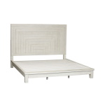 Modern Farmhouse - King Platform Bed - White - Image 3