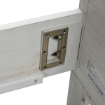 Farmhouse Reimagined - King Panel Bed - White - Image 6