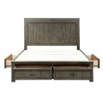 Thornwood Hills - King Two Sided Storage Bed - Dark Gray - Image 5