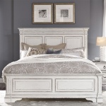 Abbey Park - Queen Panel Bed - White
