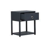 East End - 1 Shelf Accent Table - Black - Image 3