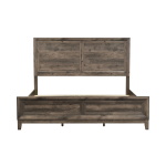 Ridgecrest - King Panel Bed - Light Brown - Image 2