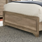 Sun Valley - Queen Upholstered Bed - Light Brown - Image 9