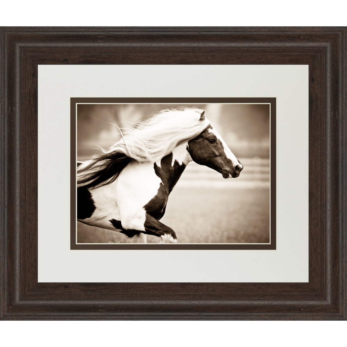 87cbd18a2f406444345468eb5a4f2093 Gypsies Pride By Carol Walker - Framed Print Wall Art - Light Brown - Image 1