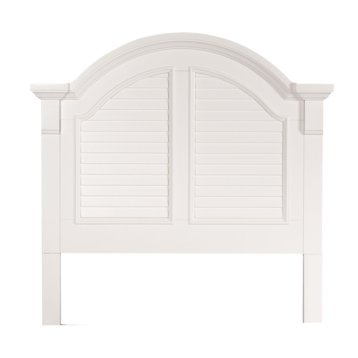 89016e0e27eb5bf27eddbebf92ea2ec2 Summer House - Full Panel Headboard - White - Image 1