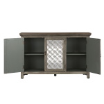 Westridge - 3 Door Accent Cabinet - Light Brown - Image 5