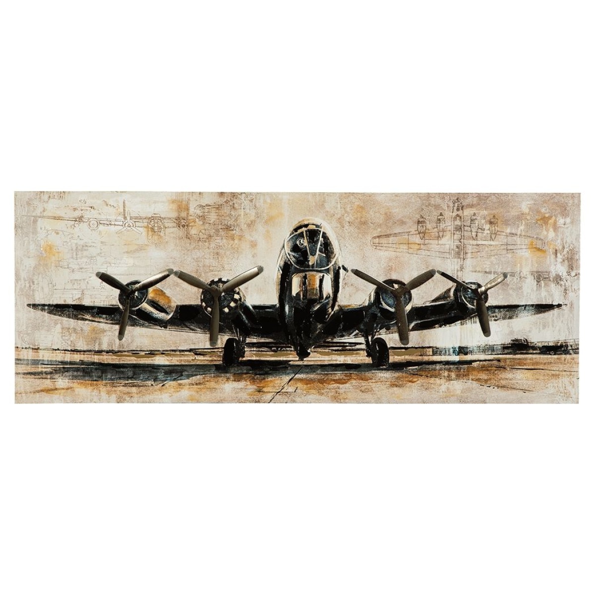 9147cdd0d42ba2d1d801c9bedea878f5 Kalene - Wall Art - Brown / Black - Image 1