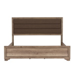 Sun Valley - King Upholstered Bed - Light Brown - Image 2