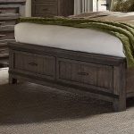 Thornwood Hills - King Storage Bed - Dark Gray - Image 5