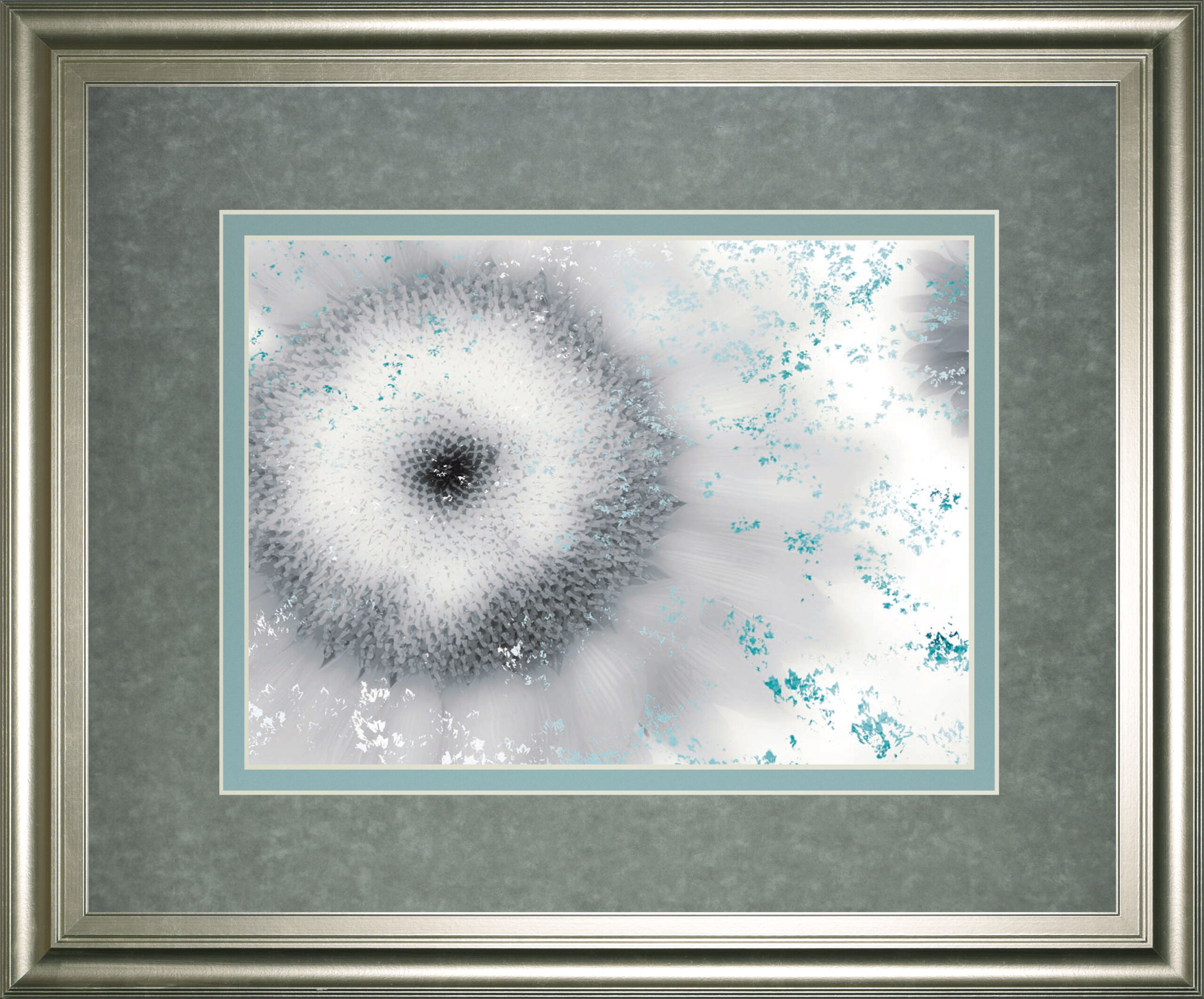 Crystalline By Marvin Pelkey - Framed Print Wall Art - Gray