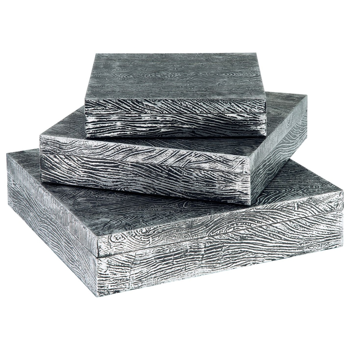 943ab0517e98eeaa5d488485a62078ac Keldy - Box Set (Set of 3) - Antique Pewter Finish - Image 1