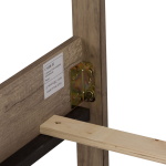 Sun Valley - California King Uphosltered Bed - Light Brown - Image 5