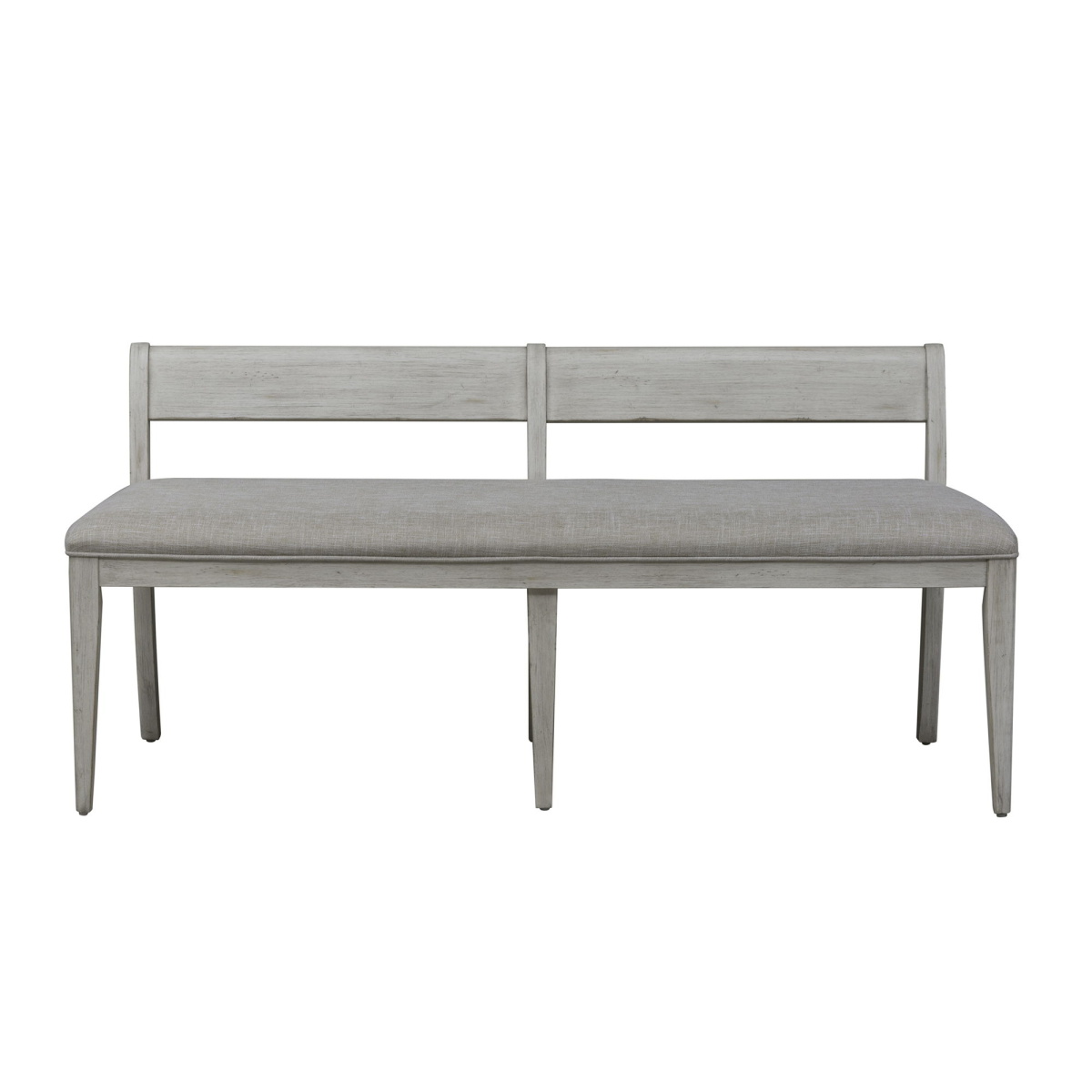 976a4b8a61e77625a7d81f0afeddf233 Farmhouse Reimagined - Upholstered Bench - White - Image 1