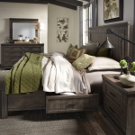 Thornwood Hills - Queen Two Sided Storage Bed - Dark Gray - Image 6