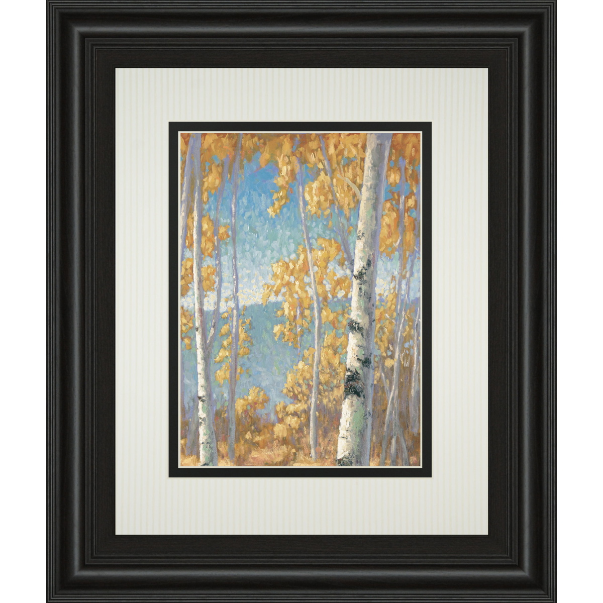 a59c8028aef4607c625a5ab1cb85c9af Honey Birch Il By John Macnab - Framed Print Wall Art - Yellow - Image 1