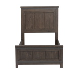 Thornwood Hills - Twin Panel Bed - Dark Gray - Image 2