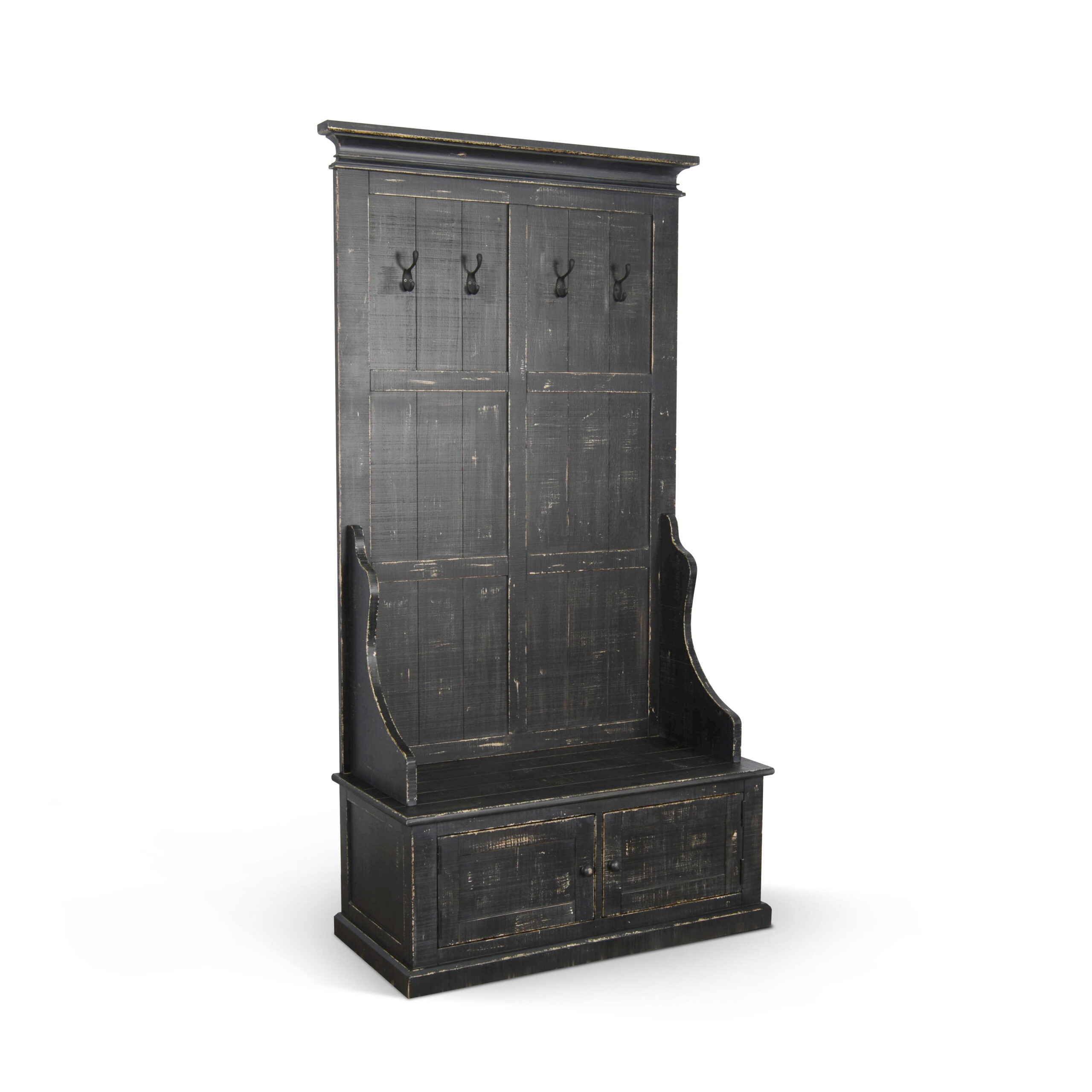 Marina - Hall Tree Top Only - Black Sand